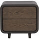 Koa 26 X 24 inch Charcoal Nightstand
